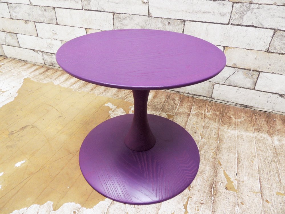 スネカルガールデン snedkergaarden トリッセン ボビン スツール TRISSEN STOOL パープル ナナ・ディッツェル Nanna Ditzel 展示美品 ●