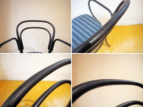 トーネット THONET ベントウッド アームチェア 214PF 廃盤 ゲブルーダートーネット Gebruder Thonet ドイツ★