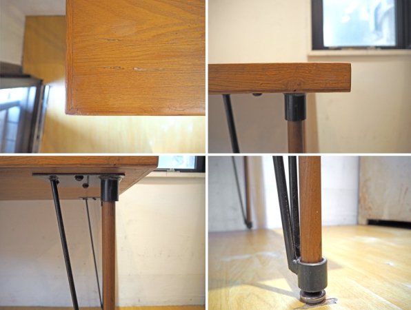 アクメファニチャー ACME Furniture オリジナル ベルズファクトリー ダイニングテーブル BELLS FACTORY DINING TABLE W150 ★