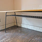ウニコ unico スクーラ SKOLA ダイニングテーブル オーク材天板 スチール脚 W135 ノスタルジックデザイン ◎