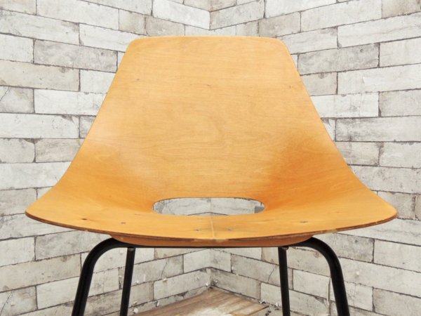 シュタイナー Steiner トノーチェア Tonneau Chair ピエール・ガーリッシュ Pierre Guarich プライウッド ●