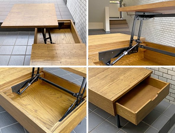 ジャーナルスタンダードファニチャー journal standard Furniture リフティングテーブル PSF LIFTINGTABLE コーヒーテーブル 昇降式 ■