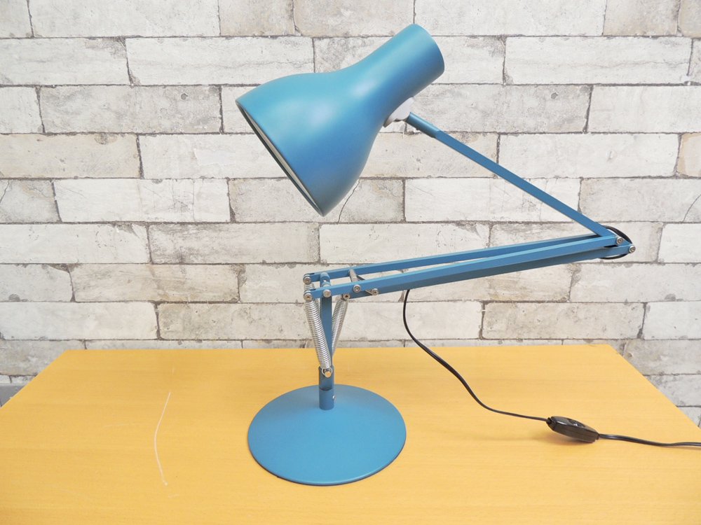 アングルポイズ ANGLEPOISE TYPE-75 デスクランプ Desk lamp サクソンブルー マーガレット・ハウエル 美品 ●