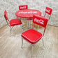 コカ・コーラ Coca Cola ダイナーチェア ダイニングチェア 50sビンテージスタイル A ●
