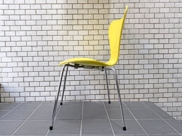 フリッツハンセン Fritz Hansen セブンチェア レモン lemon イエロー yellow アルネ・ヤコブセン スタッキングチェア 北欧 デンマーク ■