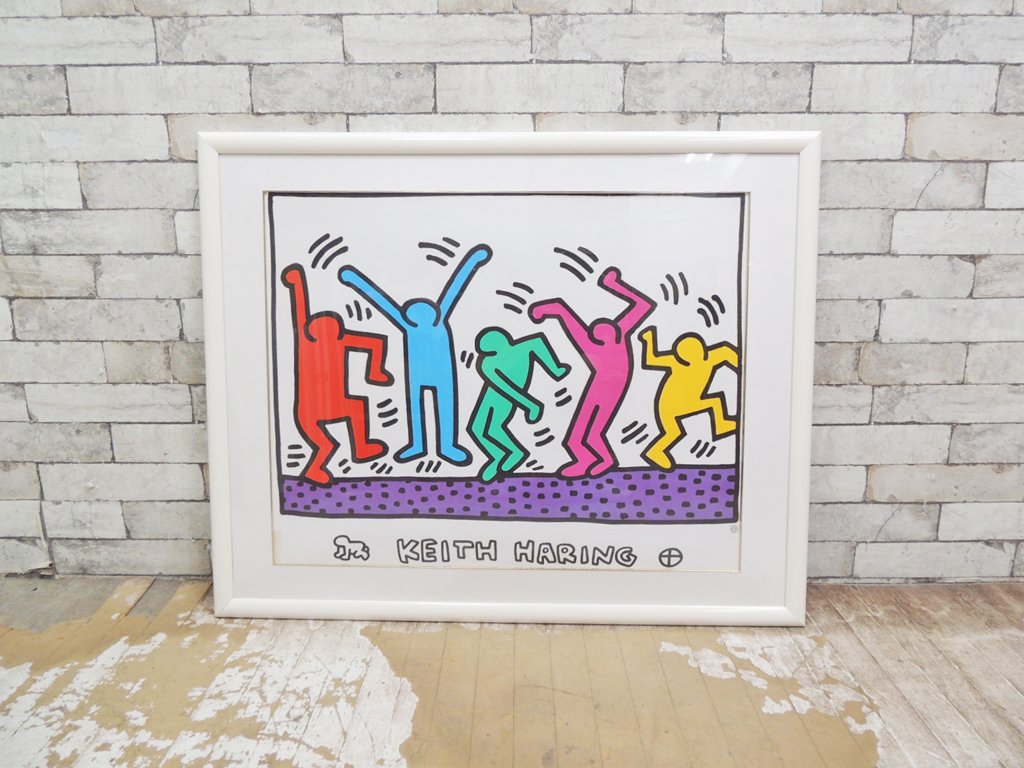 キース・ヘリング Keith Haring ダンサーズ Dancers ポスター アート ポップ ストリートアート ●