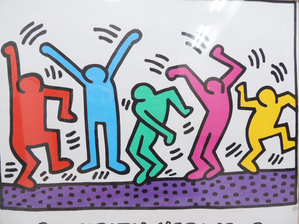 キース・ヘリング Keith Haring ダンサーズ Dancers ポスター アート ポップ ストリートアート ●