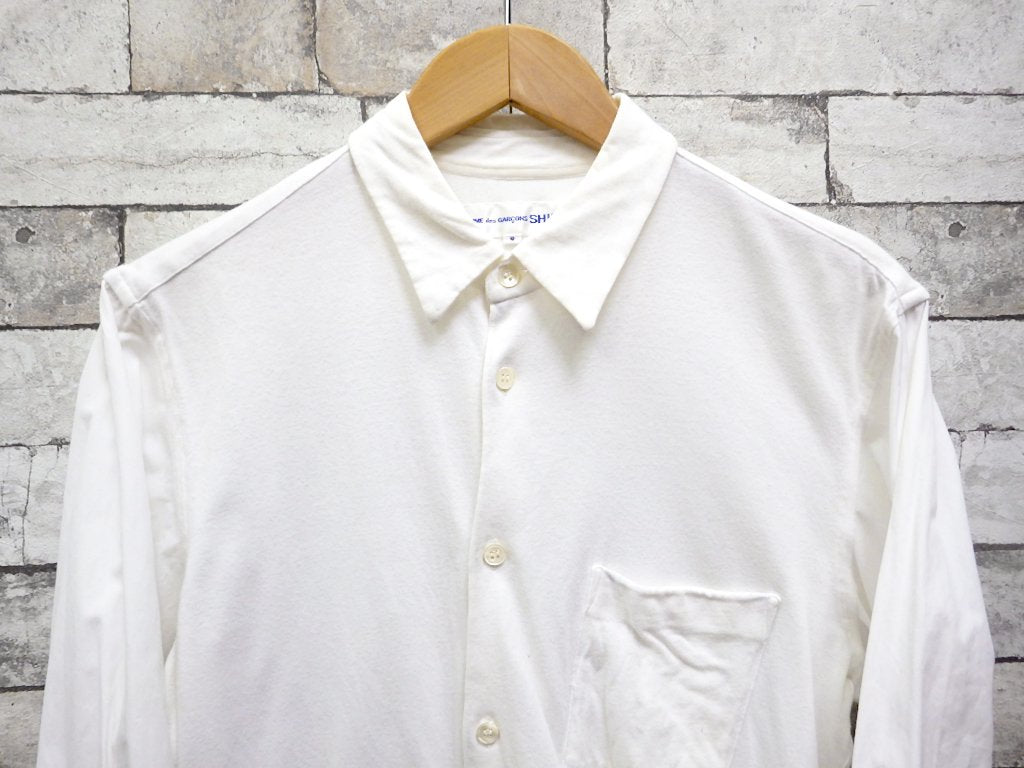 コムデギャルソンシャツ COMMEdesGARCONS SHIRT 長袖シャツ カットソー切り替え ●