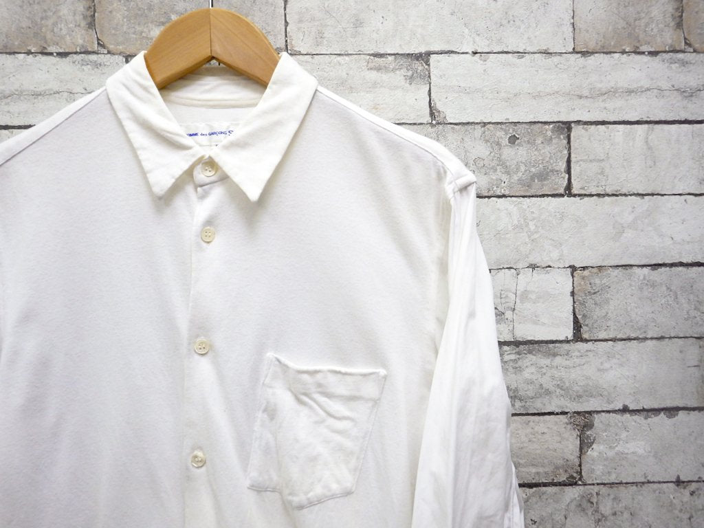 コムデギャルソンシャツ COMMEdesGARCONS SHIRT 長袖シャツ カットソー切り替え ●