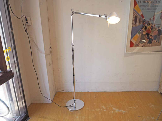 アルテミデ Artemide トロメオ テラ Tolomeo Terra S1349S フロアスタンド アームライト made in Italy 2005年製 ★