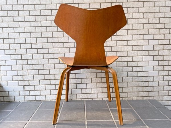 フリッツハンセン Fritz Hansen グランプリチェア GRAND PRIX CHAIR チーク材 ビンテージ 後期 アルネ・ヤコブセン 北欧 デンマーク ■