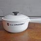 ルクルーゼ LE CREUSET ソースパン 片手鍋 ホワイト フランス製 1L ♪