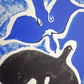 ジョルジュ・ブラック Georges Braque 青と黒の鳥 シルクスクリーン 額装品 ♪
