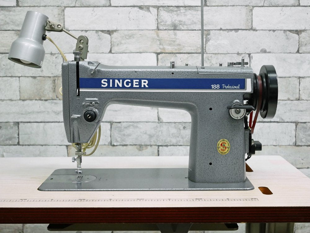 シンガー SINGER 職業用足踏みミシン 188 Professional ジャンク品 什器 インダストリアル ビンテージ ●