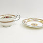 ウェッジウッド WEDGWOOD コロンビア COLUMBIA エナメル ENAMELLED カップ＆ソーサー C/S 白磁 ボーンチャイナ BONE CHINA 英国食器 A ●