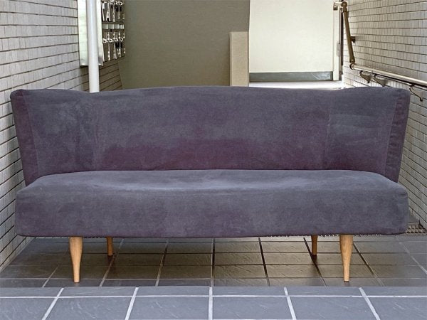 イデー IDEE カイソファ KAI SOFA チャコールグレイ Charcoal Gray 2シーター 岡嶌要 オーガニックデザイン 定価16.5万円 ■