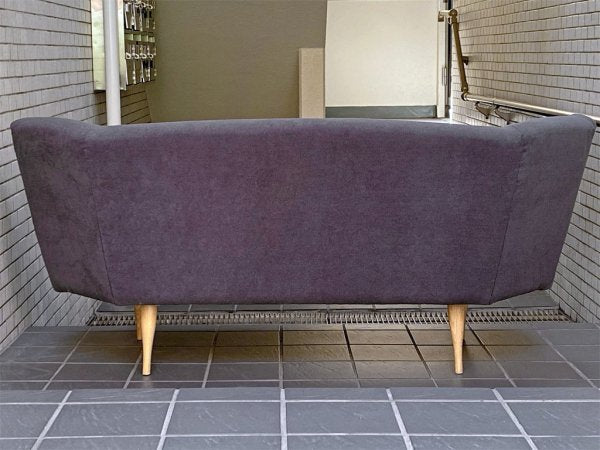 イデー IDEE カイソファ KAI SOFA チャコールグレイ Charcoal Gray 2シーター 岡嶌要 オーガニックデザイン 定価16.5万円 ■