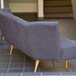 イデー IDEE カイソファ KAI SOFA チャコールグレイ Charcoal Gray 2シーター 岡嶌要 オーガニックデザイン 定価16.5万円 ■