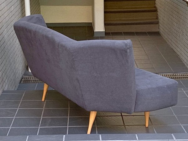 イデー IDEE カイソファ KAI SOFA チャコールグレイ Charcoal Gray 2シーター 岡嶌要 オーガニックデザイン 定価16.5万円 ■