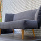 イデー IDEE カイソファ KAI SOFA チャコールグレイ Charcoal Gray 2シーター 岡嶌要 オーガニックデザイン 定価16.5万円 ■