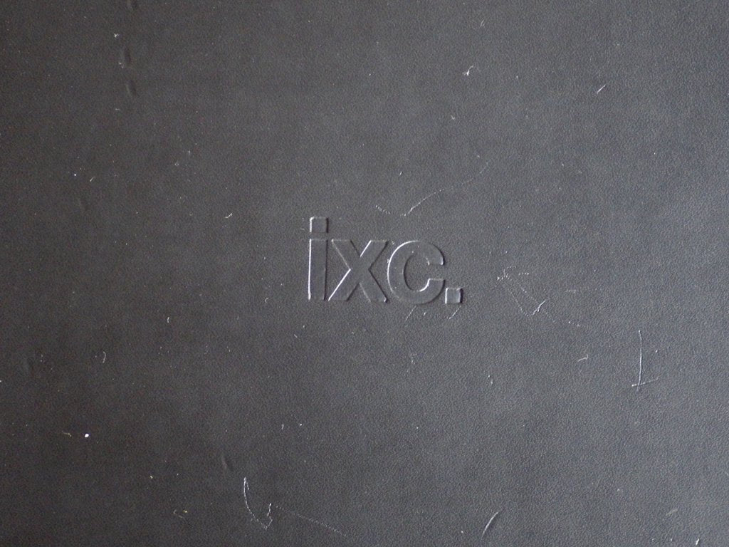 カッシーナイクスシー Cassina IXC. レザー ダストボックス ブラック 牛革 モダンデザイン イタリア ♪