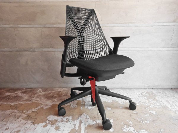 ハーマンミラー Herman Miller セイルチェア SAYL Chair ミドルバック デスクチェア イヴ・ベアール 定価￥83,600- ♪
