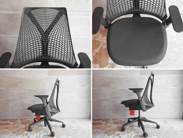 ハーマンミラー Herman Miller セイルチェア SAYL Chair ミドルバック デスクチェア イヴ・ベアール 定価￥83,600- ♪