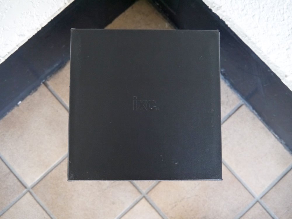 カッシーナイクスシー Cassina IXC. オリジナル レザー ダストボックス ブラック ゴミ箱 フラワーベース モダンデザイン 美品 ◇