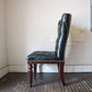 ラルフローレン ホーム RALPH LAUREN HOME ヘンレドン ダイニングチェア Telford dining chair ハイバック タフテッドレザー スタッズ 希少 アメリカ ◎