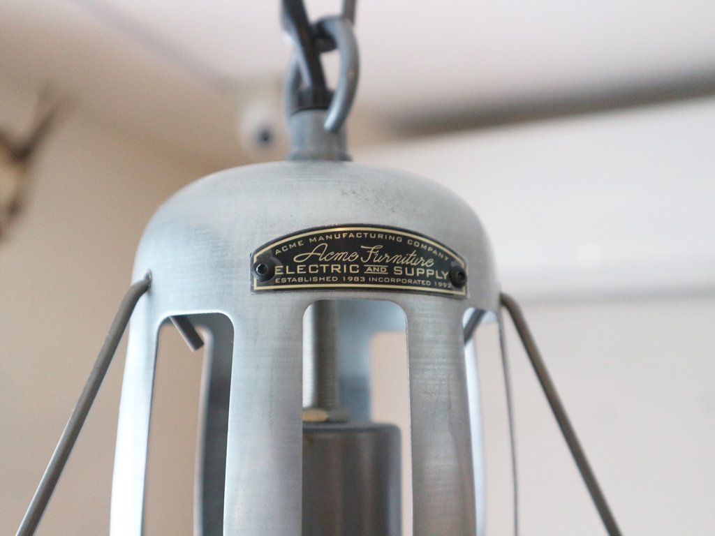 アクメ ファニチャー ACME Furniture ボディインダストリーランプ BODIE INDUSTRIE LAMP ペンダントライト ガラス アイアン インダストリアル ◎