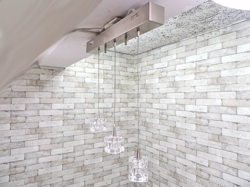 キシマ KISHIMA キューブ CUBE 3灯 ペンダントランプ 定価：33,000円以上 ●