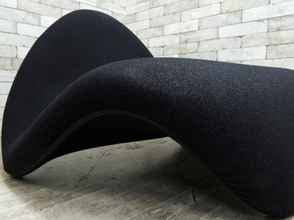 アーティフォート Artifort タンチェア Tongue Chair ブラック ピエールポラン ミッドセンチュリー ●