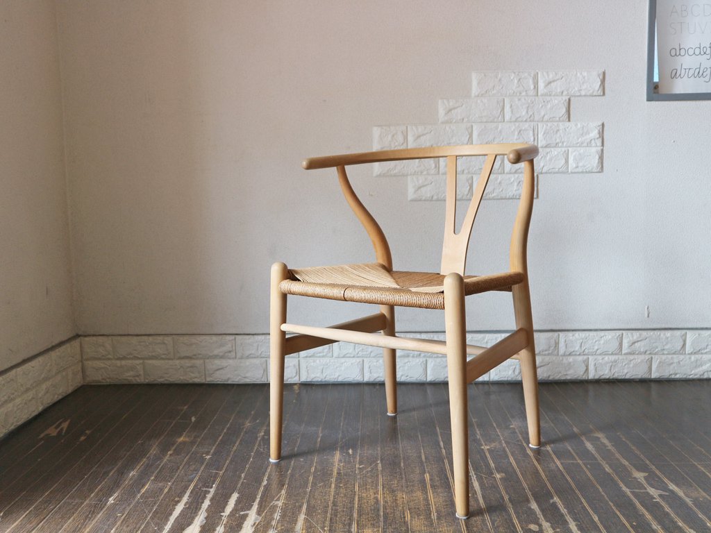 カールハンセン＆サン Carl Hansen & son Yチェア CH24 ハンス・J・ウェグナー Hans J. Wener ビーチ材 ソープフィニッシュ 北欧 デンマーク  ◎