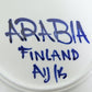 アラビア ARABIA パユ Paju プレート 19.5cm ビンテージ ウラ・プロコッペ 北欧食器 ●