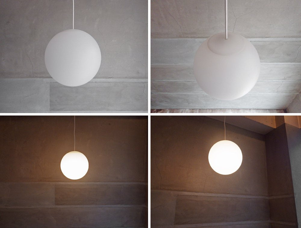 無印良品 MUJI モディファイ MODIFY スフィア SPHERE ペンダントライト 球 ホワイト Mサイズ LED電球 パナソニック ♪