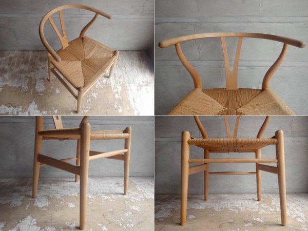 カールハンセン＆サン Carl Hansen & son Yチェア CH24 ビーチ材 ソープフィニッシュ ハンス・J・ウェグナー デンマーク 北欧家具 ♪