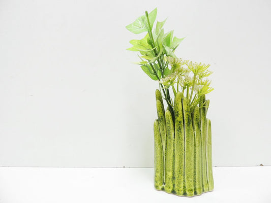 ノーマンコペンハーゲン Normann Copenhagen グラス Grass フラワーベース 陶製 一輪挿し グリーン H.P.FRANCE取り扱い●