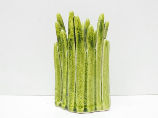 ノーマンコペンハーゲン Normann Copenhagen グラス Grass フラワーベース 陶製 一輪挿し グリーン H.P.FRANCE取り扱い●