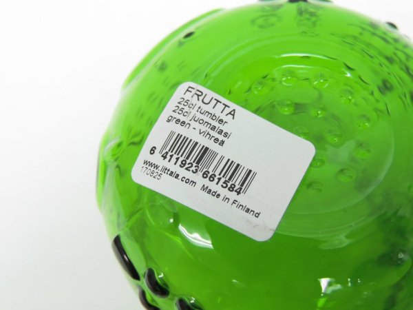 イッタラ iittala フルッタ Frutta タンブラー 250ml グリーン オイバ・トイッカ スコープ別注 未使用品 B ●