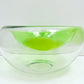 デンマーク ビンテージ Danish vintage ガラス ボウル Glass bowl 大型 グリーン ◇