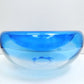 デンマーク ビンテージ Danish vintage ガラス ボウル Glass bowl 大型 ブルー ◇