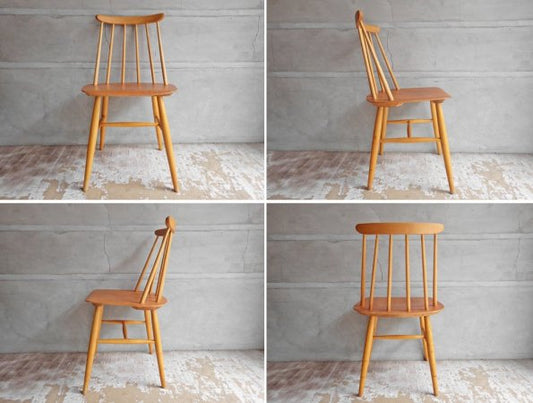 EDSBY ファネットチェア Fanett chair イルマリ・タピオヴァーラ ダイニングチェア スウェーデン 北欧ビンテージ ♪