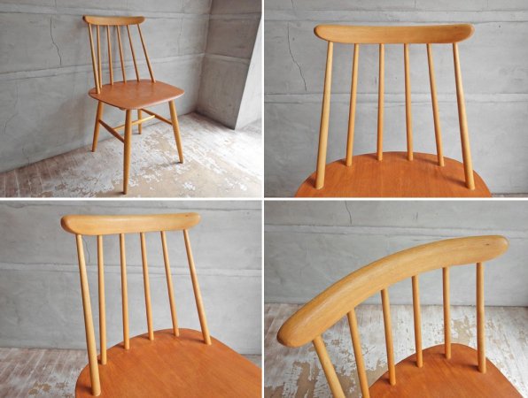 EDSBY ファネットチェア Fanett chair イルマリ・タピオヴァーラ ダイニングチェア スウェーデン 北欧ビンテージ ♪