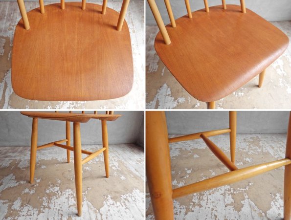 EDSBY ファネットチェア Fanett chair イルマリ・タピオヴァーラ ダイニングチェア スウェーデン 北欧ビンテージ ♪