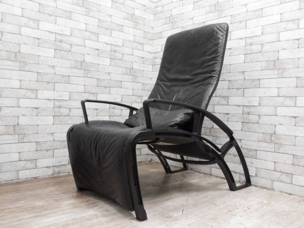 Interprofil フェルナンドA.ポルシェ Ferdinand A. Porsche IP 84S ラウンジチェア Lounge chair 本革 80sビンテージ モダン 希少 ●