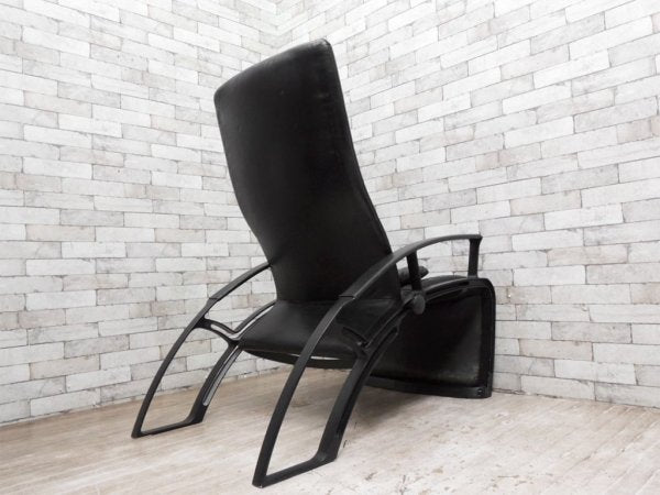 Interprofil フェルナンドA.ポルシェ Ferdinand A. Porsche IP 84S ラウンジチェア Lounge chair 本革 80sビンテージ モダン 希少 ●