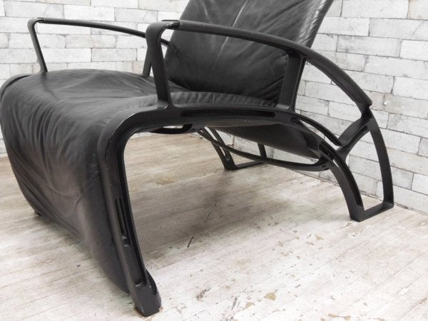 Interprofil フェルナンドA.ポルシェ Ferdinand A. Porsche IP 84S ラウンジチェア Lounge chair 本革 80sビンテージ モダン 希少 ●