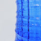 北欧ビンテージ danish vintage ガラスベース フラワーベース ブルー H20.6cm ●