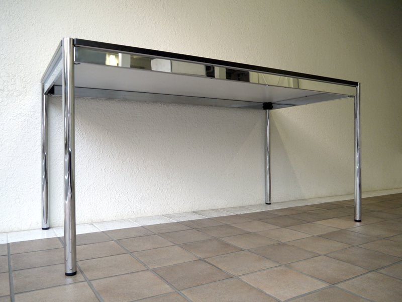 ユーエスエムハラーシステム USM Haller テーブル W150×D75 ラミネート天板・ 白 定価￥116,710- デスク オフィス家具 MoMA 店舗什器 スイス製 ◇