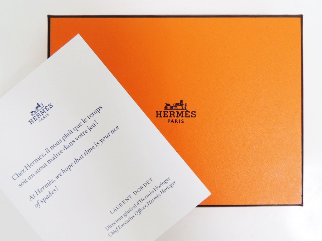 エルメス HERMES ノベルティ トランプ 非売品 未使用品 箱付 希少 ●